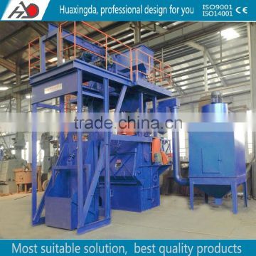 QR3220A High quality surface cleaning tumble belt shot blasting machine