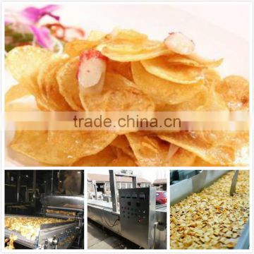 Snacks making machine,fresh potato chips production line,potaotchips machine