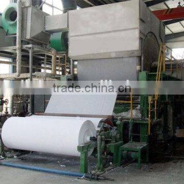 787mm Small Waste Paper Recycling Machinery for Making Toilet Paper and Napkins, ISO9001