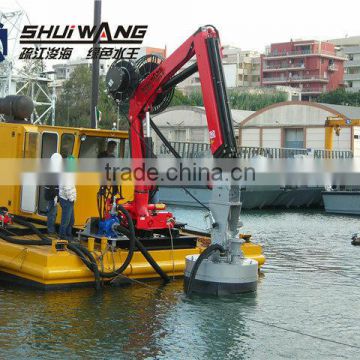 China High Quality Sand Suction Dredger with Day Water Pump for sale