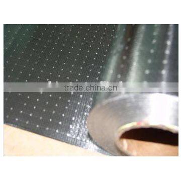 perforated foil radiant barrier reinforced alu foil faced woven fabric alu foil insulation