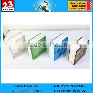 Decorative Glass Size 190*190*80mm Hollow Blocks Factory