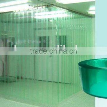 Transparant Green Color PVC Strip Door Curtain