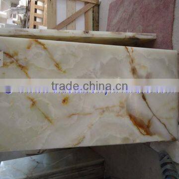 Commercial Countertop High Quality WHITE ONYX TABLE TOPS COLLECTION photo-3