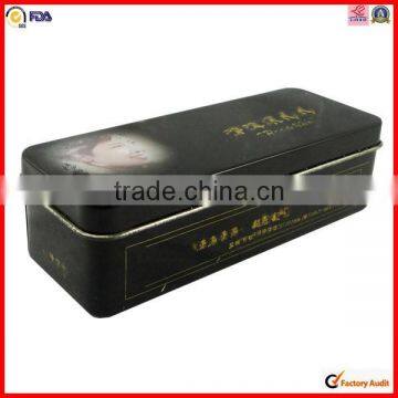 Factory Custom Print Rectangle Wine Tin Box photo-5