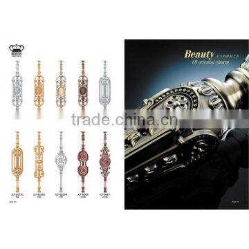 Luxury Design Indoor Color Coated Aluminum Stair Balustrade photo-2