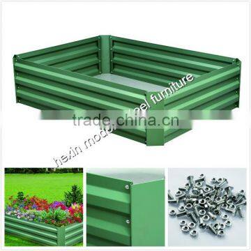 outdoor galvanized steel garden raised bed garden kit