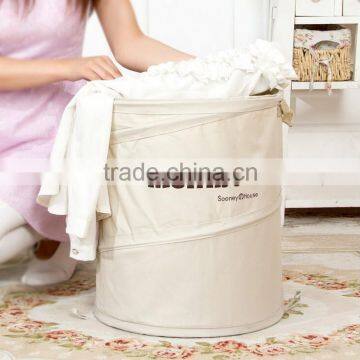 Oxford Washable Folding Pop up Laundry Hamper Foldable Laundry Basket Dirty Cloth Storage Basket Good Quality photo-2