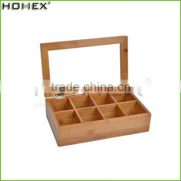 Bamboo Solid Tea Box/Homex_Factory photo-2