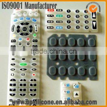 silicone tv remote control protective cover,color Control Panel Membrane silicone keypad