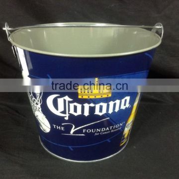 Corona Extra Galvanized Metal Party Beer Ice Bucket