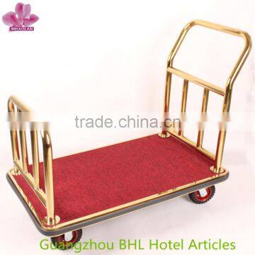 Stainless steel hotel luggage trolley hand trolley XL-1