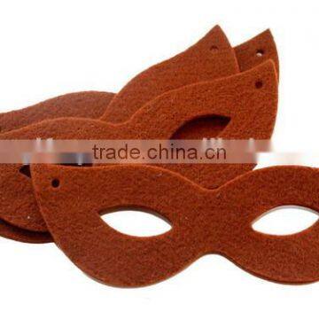 high quality eco new products polyester felt custom sex superhero weighted party eye mask wholesale manufacturer in China OEM