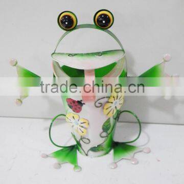spring tin frog garden decor outdoor item good price