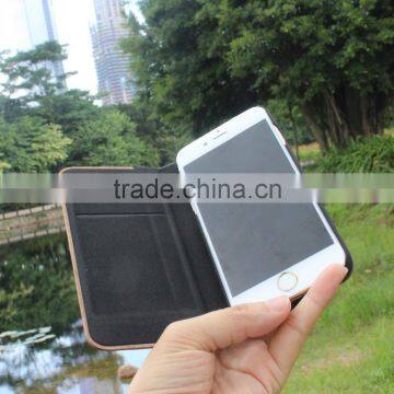 Classical Chinese Walnut/bamboo/rosewood/cherry Card Bumper/pocket Cell Phone Case for Iphone 7 photo-5