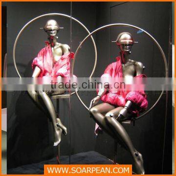 Underwear Shop Window Display Hanging Metal Display Rack photo-2