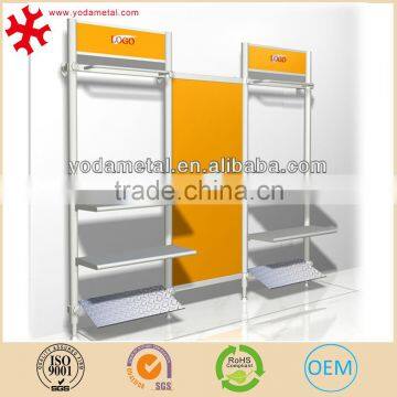 Double Sides Floor Standing Clear Arcylic Wall Shoes Display Stand photo-2