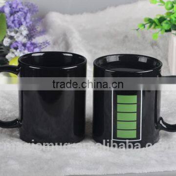 Customized Logo Hot Color Changing Ceramic Mug photo-6