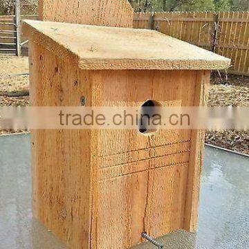 Hand Made Bluebird House, Nesting cage,Rustic Cedar Blue Bird Houses