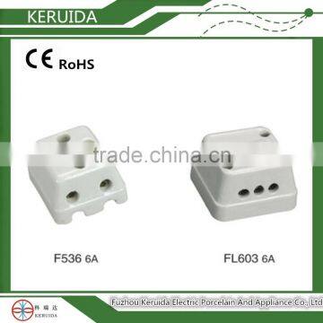 wall receptacle outlet, 3 phase plugs and sockets,ceramic socket