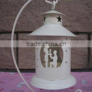 2017 Morden Wedding Proposal House Style OEM Metal Lantern Candle Holders photo-4