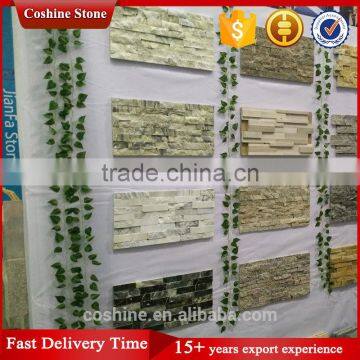 Split Surface Antacid Natural Yellow Wall Cladding Slate Stone Panel