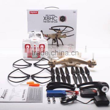 2.4Ghz Locking-High With Camera HD 2MP Radio Control Quadcopter 2016 New Drone Syma X8HC