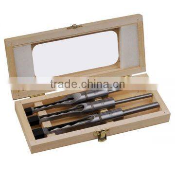 4pc Hollow Mortising Chisel Bit Set