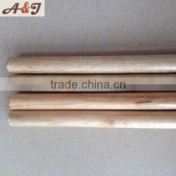 65*2.2 cm varnished wood brush handle with flat cut both ends