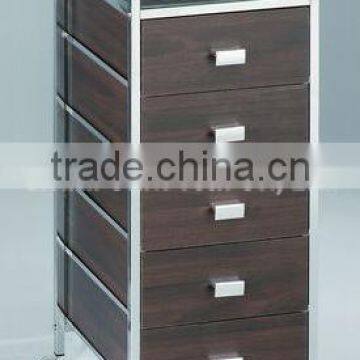 Home Furniture Rolling Plastic Storage Trolley, Mobile P.P Drawer Cart photo-5