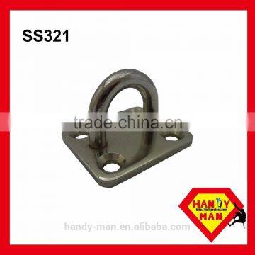 Marine Hardware Industrial Stainless Ring Plate with sink hole Anchor Plate