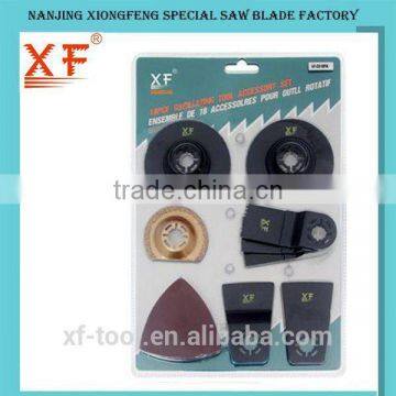 18PCE Oscillating Multi Tool Blade Accessories Set for Power Tools photo-2