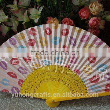 Japanese High Quality Bamboo Paper Fan photo-2