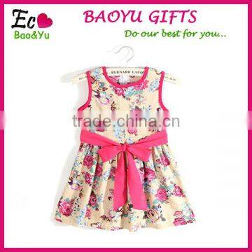 Children Summer Dress 2015 Girl Dress For 2-6 Age Baby Girls Princess Dress Kids Party Wear Formal Dress