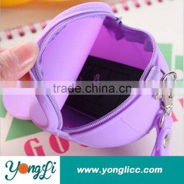 Wholesale Candy Color Silicone Ladies Wallets photo-3