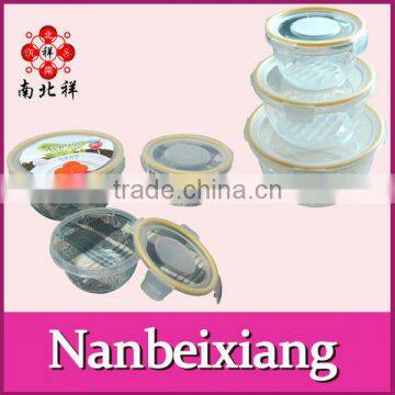 Round Airtight Plastic Promotional Container With Lid