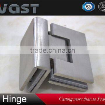 stainless steel handrail support frameless pivot hinge with great price