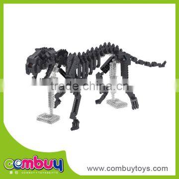 Best selling DIY toys building blocks skeleton model dinosaur puzzle