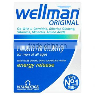 Vitabiotics Wellman Vitamin & Mineral Supplement, 30 Tablets