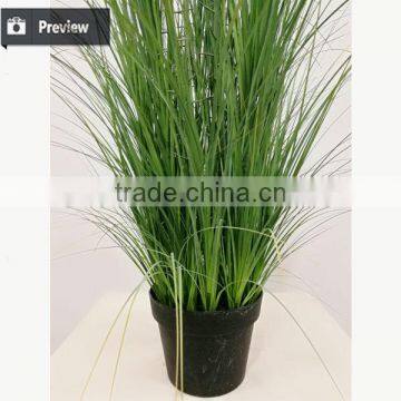 Wholesale Artificial Grass Potted Onion Grass With Barbed Spray Fake Grass Bonsai Plants for Home Decoration photo-4