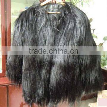 Long Goat Hair Women Coats