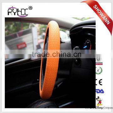 New Style Car Silicone Steering Wheel Cover With Custom Logo photo-6