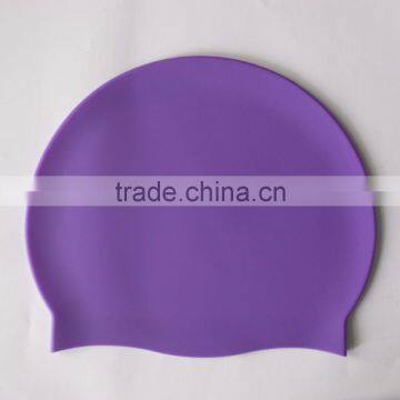Wholesale Low Price Customized Waterproof Silicone Adult Swimming Cap photo-5