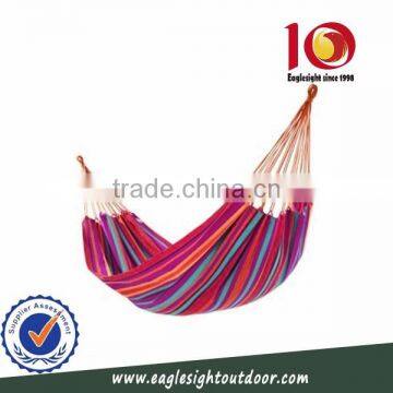 2017 New style outdoor or indoor durable single person hammock cotton and cotton hammock