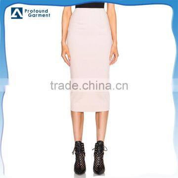 latest model fitted slit long pencil skirt for women