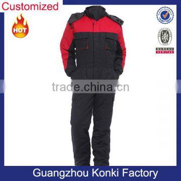 wholesale Custom High Quality Anti-electricity Design Unisex Reflective Firemen Long Sleeve Coverall Workwear Uniform