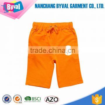 Wholesale printing custom men shorts pants 100% cotton