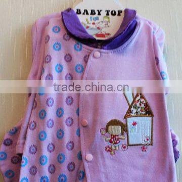 Latest Design New Born Baby Winter Clothing Set Knitted Printed Long Sleeve Romper 8 Pcs Set 8TB1-59 photo-2