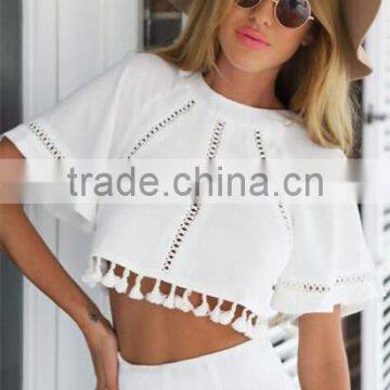 Wholesale - Women Beach Dresses Holiday Dresses Hot Fashion Women Crop Top Midi Skirt Set Summer Holiday Beach Sexy Sets Trendy photo-4
