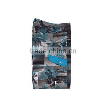 New Design 100% Polyester Men Board Short, Peach Beach Shorts photo-3